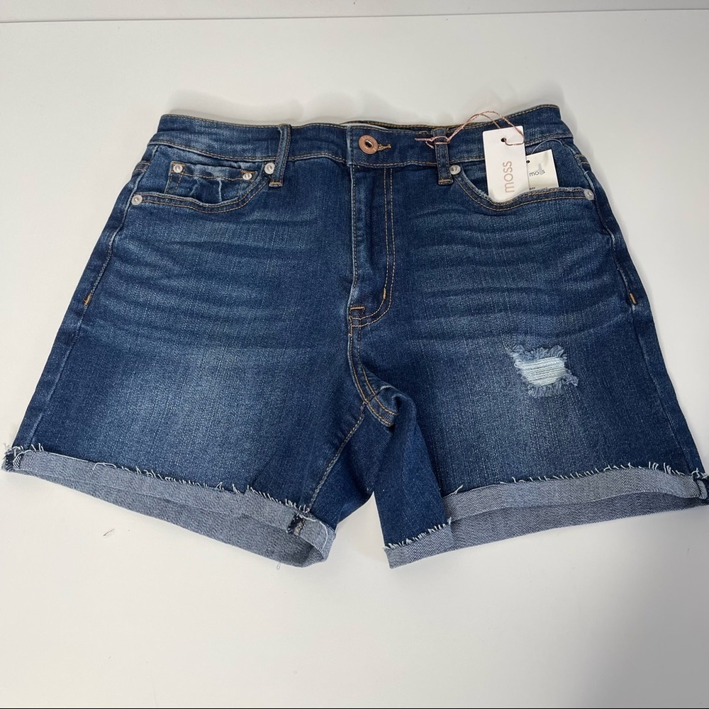 Ella Moss Women's Cuffed Midi Short - Picture 2 of 8